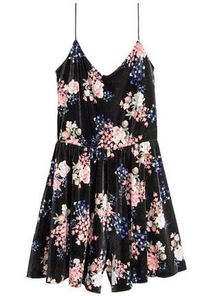 Комбинезон h&m  велюровый