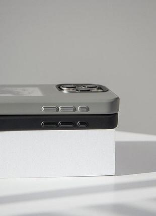 Tpu+pc чохол ink show 2.0 для apple iphone 14 pro (6.1") grey 8