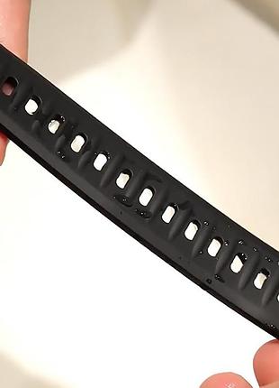 Ремешок blueo fluoro rubber sport для apple watch 42(ser.1-3)/44/45/46/49mm black