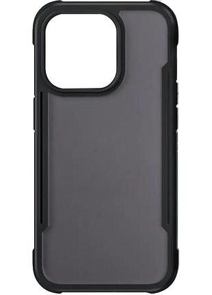 Tpu+pc чехол defense matte для apple iphone 15 pro (6.1") черный