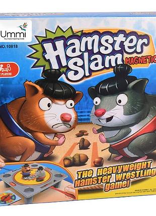 Настільна інтерактивна гра ummi 10818 hamster slam grey