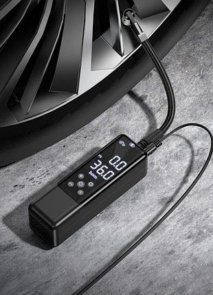 Автомобильный насос hoco zp5 may smart air pump black