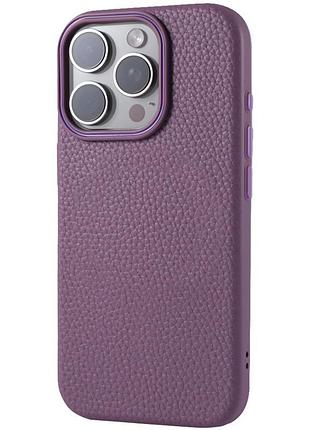 Чохол syndee with magsafe для apple iphone 13 pro (6.1") sunset purple