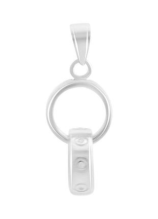 Серебряная подвеска komilfo с фианитами (2193067)