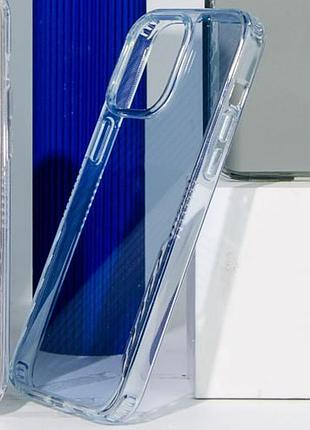 Чехол tpu+pc multi-color для apple iphone 15 plus (6.7") blue