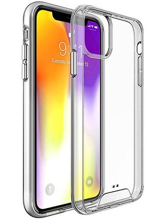 Чехол tpu space case transparent для apple iphone 11 (6.1") прозрачный 3