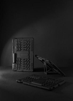Tpu+pc чехол protector stand для samsung galaxy tab a9+ (11'') black