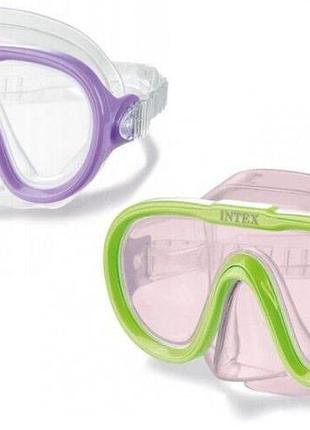 Маска для плавки intex 55916 зеленый