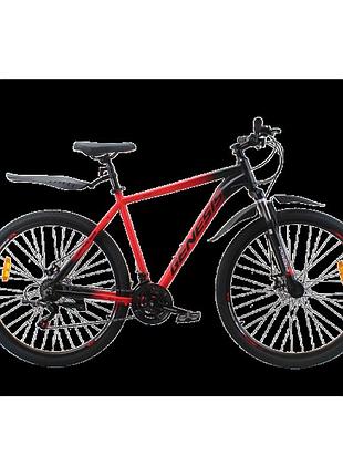 Crossbike велосипед crossbike genesis 29" 21" чорний-червоний