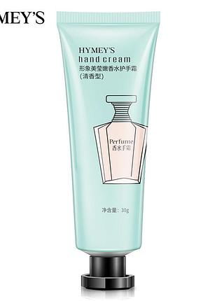 Парфюмированнваный крем hymeys hand cream perfume с экстрактом пачули 30мл