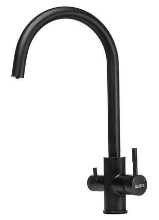 Змішувач для кухні під осмос globus lux alpen sus-0333-bb