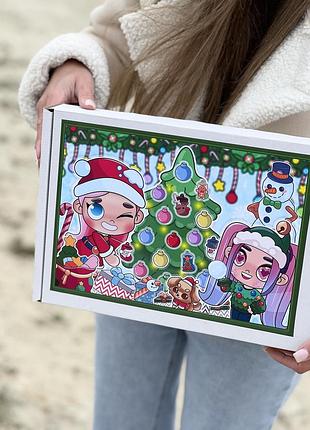 Альбом на липучках 🎄різдво avatar world🌲