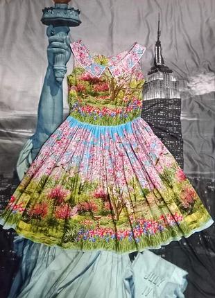 Bernie dexter multicolour floral print dress. сукня.