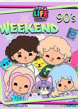 Альбом на липучках тока бока"weekend"