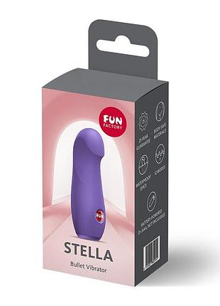 Вибратор fun factory stella black currant 7