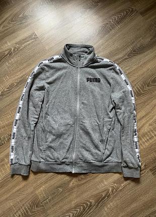 Зіп кофта олімпійка puma на лампасах