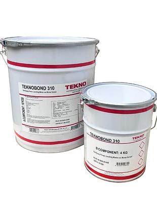 Эпоксидный двухкомпонентный праймер с низкой вязкостью teknobond 310, без растворителей, 22 кг.