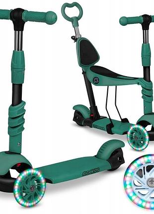 Самокат дитячий триколісний ricokids todi зелений