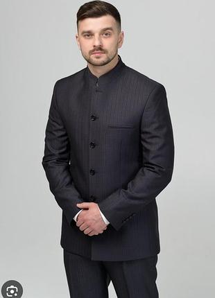 Мужской серый пиджак marc darcy london.
