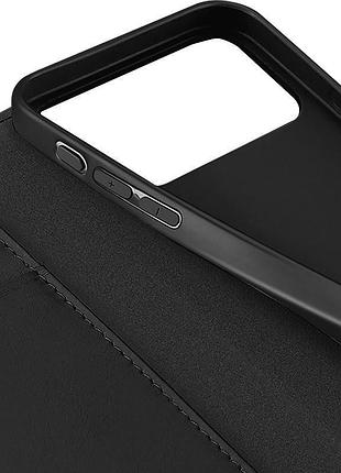 Чехол-книжка dux ducis hivo для apple iphone 17 pro (6.3") black