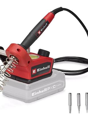 Мощный аккумуляторный паяльник einhell te-si 18/480 li e-solo : без акб (4520400)