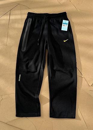 Штани nike tech fleece чорного кольору, найк теч фліс, s,m,l