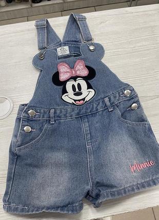 Disney primark дитячий літній комбінезон