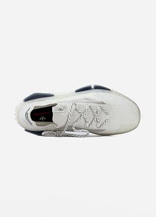 Adidas nmd s1 white\blue 2