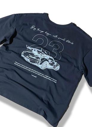Футболка porsche oversize / базова нова