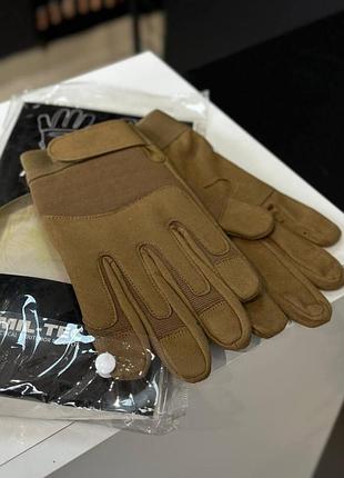 Тактические перчатки mil-tec army - coyote