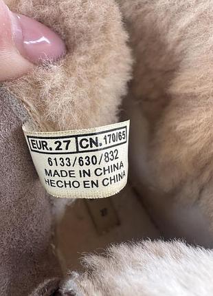 Ботинки типа угг, zara, 27 розмір, 4
