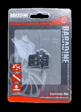 Колодки дискового тормоза ds-11 для avid/sram и promax, baradine