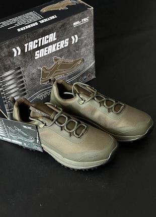 Кроссовки mil-tec "tactical sneaker" масло 5