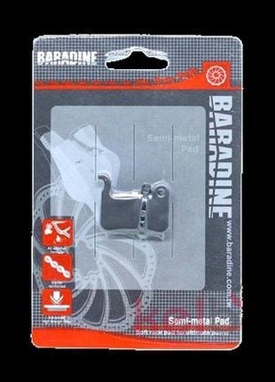 Колодки дискового тормоза ds-17 для shimano xtr br-m965/m966, xt2004, saint, baradine
