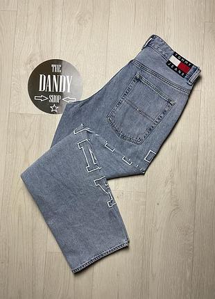 Мужские стильные джинсы tommy hilfiger baggy, размер 32 (m)