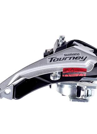 Передний переключатель tourney fd-ty510-ts6 7/6 скоростей, универсальный, 48t, shimano