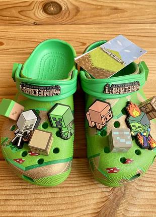 Крокси crocs майнкрафт, minecraft детские
