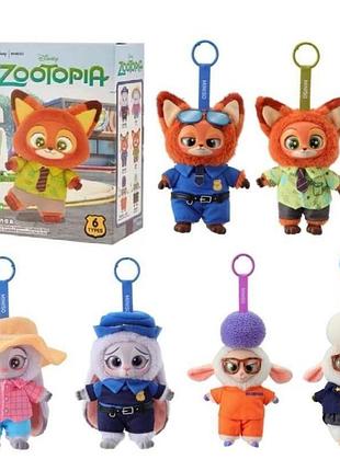 М'яка іграшка-сюрприз звірополіс disney зоотопія, брелок подарунок
