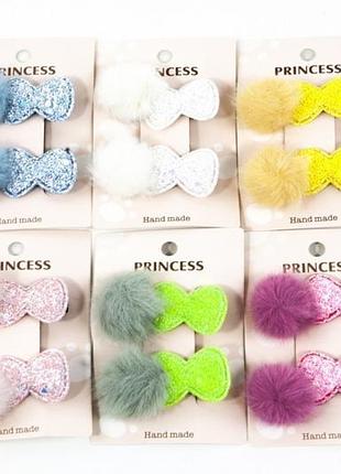 Зборочка дитяча "princess" бантик