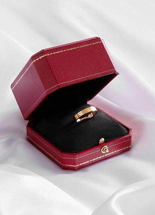 Каблучка cartier love 16.5-17