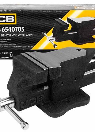 Лещата сталеві з ковадлом 5" (125мм) jcb tools jcb-6540705