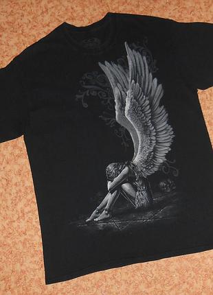 Футболка spiral/enslaved angel/обезьянный ангел