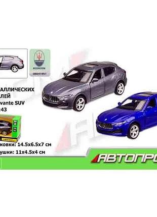 Іграшка "maserati levante suv"