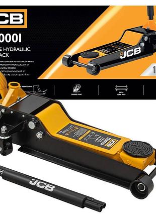 Домкрат підкатний гідравлічний низькопрофільний (90-550 мм) 5т jcb tools jcb-tr50001