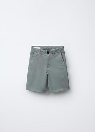Шорты базовые классические на мальчика zara 152