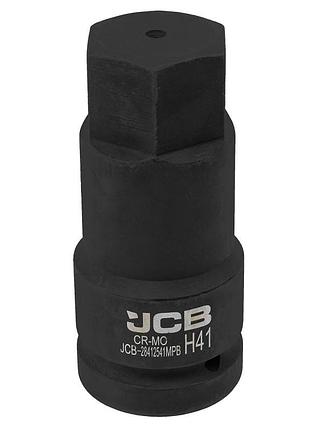 Головка-бита 6-гранная ударная 1" 41 мм jcb-28412541mpb 60546 jcb tools