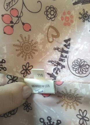 Детское бу пальто на девочку 6