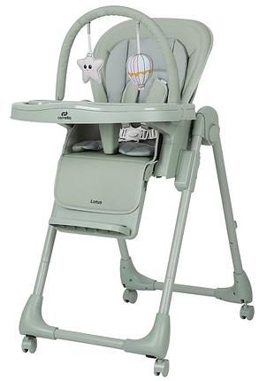 Стільчик для годування carrello lotus crl-12101 noa green