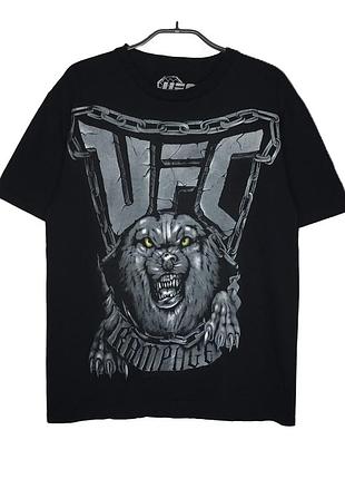 Ufc wolf rampage мужская футболка черного цвета размер m