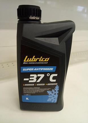 Антифриз lubrico super antifreeze (blue - 37, g11), 1 л